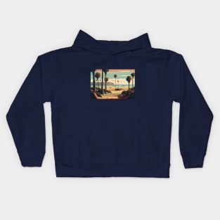 California - Beach Paradise Kids Hoodie